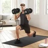HOMCOM Kurzhantel Set 25KG Hantelset mit Hantelscheiben für Zuhause Stahl