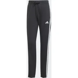 adidas Essentials 3-Streifen French Terry Cuffed Joggers Black / White 2XL