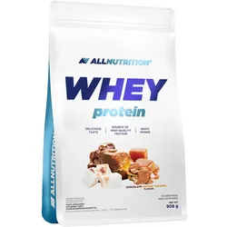 Allnutrition Whey Protein Molkenprotein Geschmack Chocolate & Nougat Caramel 908 g