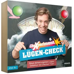 FRANZIS - CheXperiment Lügen‐Check – Lügendetektor-Bausatz mit Checker Tobi