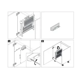 HAILO Stepfix Klappleiter 2 Stufen
