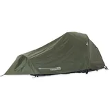 Lumaland Where Tomorrow 2-Personen-Kompakt-Zelt - Pop Up Wurfzelt Trekkingzelt - 245x160x95 cm - Camping Festival - Ultraleicht, wasserdicht, robust - Grün