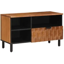 vidaXL TV-Schränk mit Regal 80 x 33 x 46 cm Akazienbraun Holz