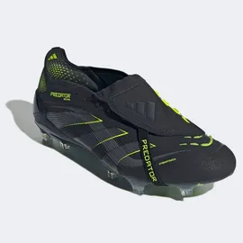 adidas Predator Elite FG Herren Core Black/Carbon/Lemon 45 1/3