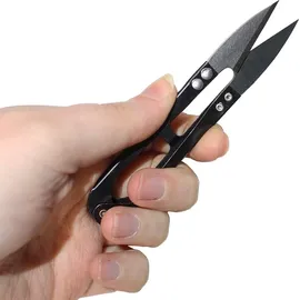 Handi Stitch Schneider Schere mit Fadenschneider - Schneiderschere Stoffschere - Profi Nähschere Stoffschere Scharf 22,86cm aus Edelstahl -