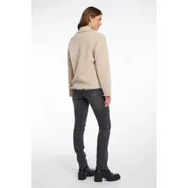RINO & PELLE Bouclèjacke Beige 40