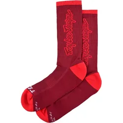 Troy Lee Designs Signature Perfomance Socken, rot, Größe S M für Männer