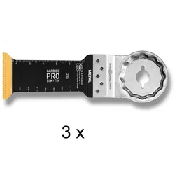 Fein Super Cut 3er Pack E-Cut Carbide Pro Sägeblatt 32mm x 75mm SLM