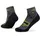 Buff Merino Lightweight Quarter Socken 2 Grau 36-38