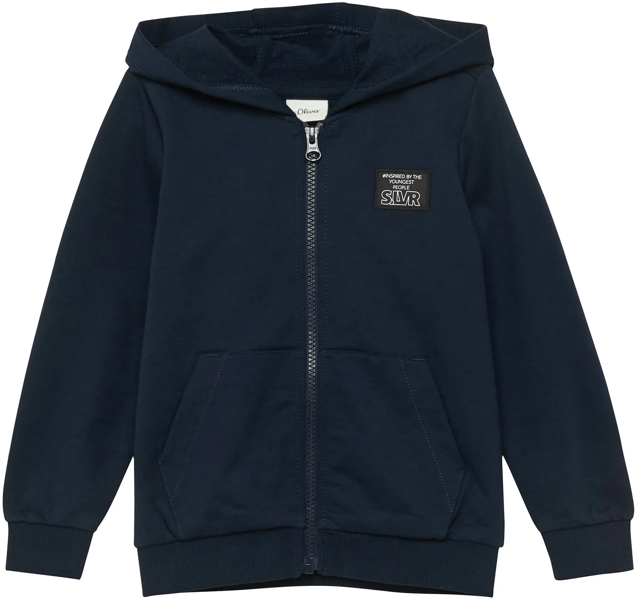 s.Oliver Sweatjacke mit Kapuze, blau, 104