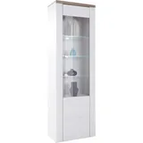 OTTO home Vitrine Larona 65 x 37 x 205,6 cm Weiß