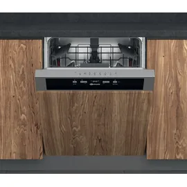 Bauknecht BKBC 3C26 X Einbau-Geschirrspüler (teilintegrierbar, 598 mm breit, Edelstahl)
