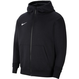 Nike Unisex-Child Y Nk FLC Park20 Po Hoodie Hooded Sweatshirt, Black/White, XS