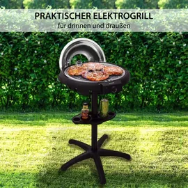 Syntrox  Elektrischer Rundgrill STG-1600W