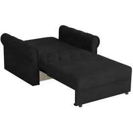 Mirjan24 Schlafsofa, Graphit, Textil, Kiefer, 1-Sitzer, Rechteckig, 116x85x98 cm, Wohnzimmer, Sofas & Couches, Schlafsofas