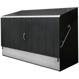 Tepro Fahrradbox anthrazit