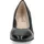 CAPRICE Damen Pumps aus Leder mit Blockabsatz, Schwarz (Black Nappa), 39 EU / 6 UK