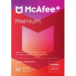 McAfee Virensoftware »McAfee+ Premium- Familie« McAfee eh13
