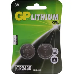 GP Knopfzelle CR2430 Lithium 3V