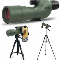 nwdey Svbony SV28PLUS Spektiv mit Kabellosem Controller, BAK4 A5 Weinrote FMC Objektiv, für Wildtier Bogenschießen Astronomie