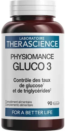 Therascience Physiomance Gluco 3 Nahrungsergänzungsmittel 90 Tabletten