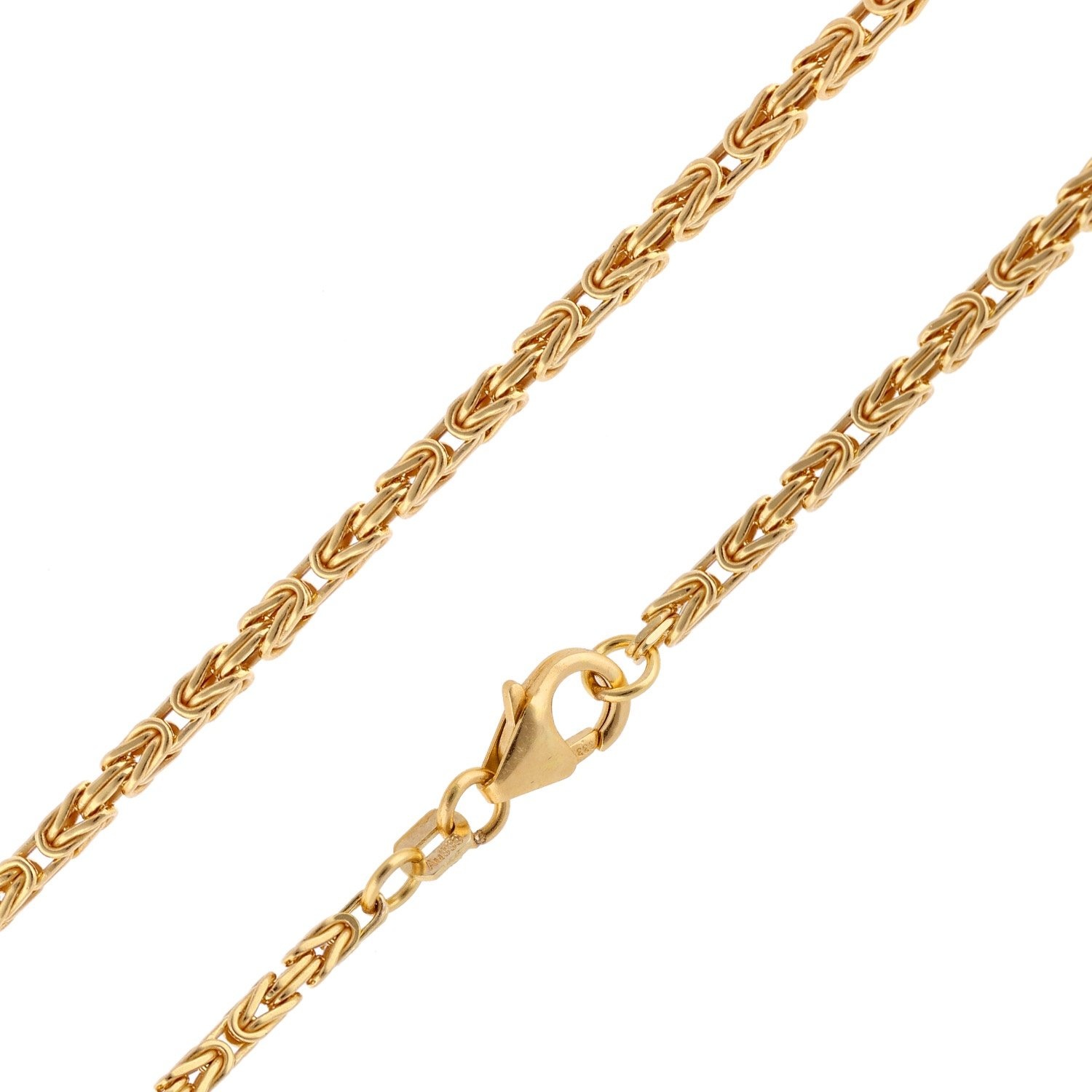 trendor 15792 Halskette Gold 333/8K Königskette Breite 2,0 mm, 50 cm