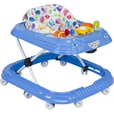 Baby Gehwagen Gehfrei Lauflernwagen Babywalker Lauflernhilfe Alpina (Blau)