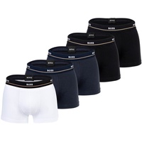 Boss Essential Boxershorts 5 Einheiten Open Blue S