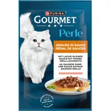 Purina Gourmet Perle Genuss in Sauce mit Lachs 52 x 85 g