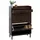 MCW P45 60 x 95 x 24 cm 2 Schubladen Walnuss-Optik / Walnuss
