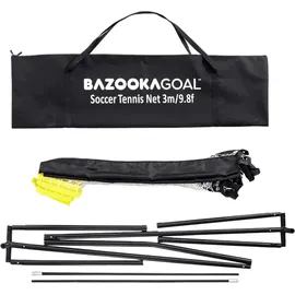 BazookaGoal Fußballtor Schwarz 300 x 100 cm