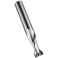 Dormer Schaftfräser S610 D.10 mm R.0,1 mm Gesamt-L.75 mm Schneiden-L.22 mm HM Polished