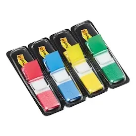 Post-it Index Mini 683-4 35Blatt sortiert 4 St./Pack.