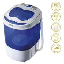 Adler AD 8051 Camping-Waschmaschine Toplader (3 kg)