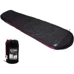 HIGH PEAK Schlafsack Inlett Nanuk Mumie Fleece Hütten Sommer Schlafsack Camping