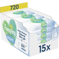 Pampers Feuchttücher Aqua 15X48 Stück