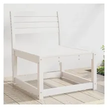 vidaXL Gartensofa Loungesofa weiß