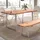 Wohnling Esszimmertisch 160 x 76 x 80 cm braun