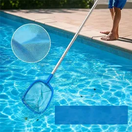 COOAU Pool Kescher Set blau 122 cm