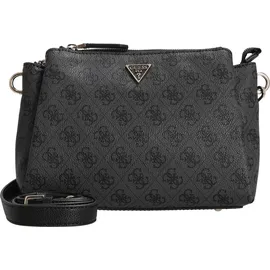 GUESS Noelle II Tri Comp Crossbody Coal Logo - L