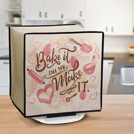 kwmobile Abdeckhaube für Thermomix TM5 TM6 Dunkelbraun