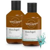 We:care2 2x Duschgel 250ml Aqua/Marine - Nachhaltiges & veganes