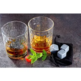Gräwe Whiskeysteine aus Granit 6 Stück