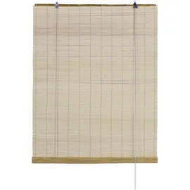 GARDINIA Bambus-Rollo 140 x 160 cm beige/transparent