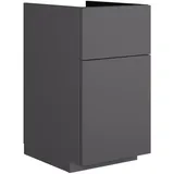 neoro n50 Unterschrank B: 40 cm, mit 2 Auszügen, BN0440GR