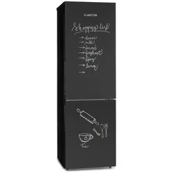 Miro XL Kühl-Gefrierkombination 180/69 l Black-Board-Front