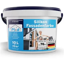 Plid Silikon Fassadenfarbe Weiß matt 10 l