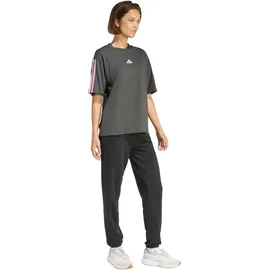 adidas T-Shirt Damen Grau/Blau 34/36
