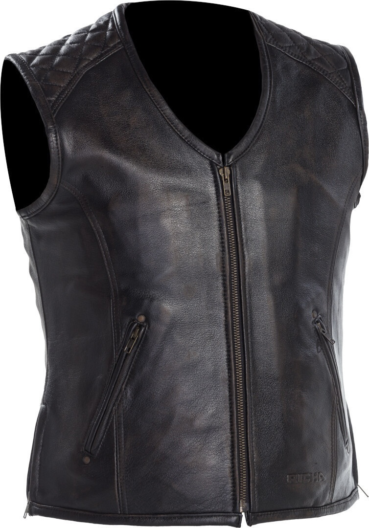 Richa Colt Gilet Motorfiets Vest, bruin, L Voorman