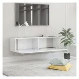 vidaXL TV-Schrank 120x30x30 cm Weiß Holzwerkstoff
